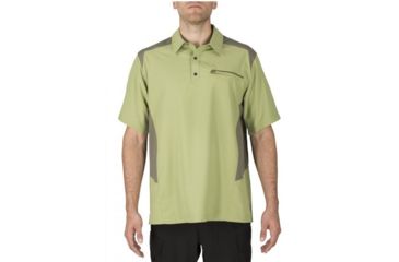 Image of 5.11 Tactical Freedom Flex Polo, MOSSTONE, S 71356-MOSSTONE-S