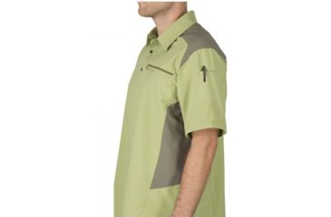 Image of 5.11 Tactical Freedom Flex Polo, MOSSTONE, S 71356-MOSSTONE-S