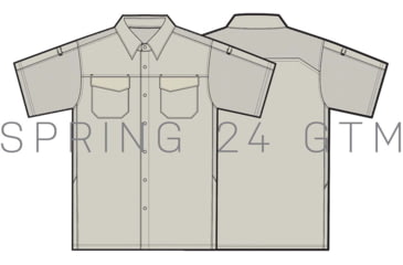 Image of 5.11 Tactical Freedom Flex Short Sleeve Shirt - Men's, Silver Birch, 2XL, 71340-1000-2XL
