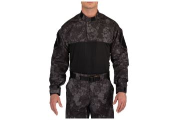 Image of 5.11 Tactical Geo7 Fast-Tac TDU Rapid Shirt - Mens, Night, 4XL, Tall 72488TG7-357-4XL-T