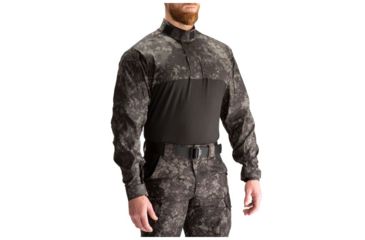 Image of 5.11 Tactical Geo7 Stryke TDU Rapid Long Sleeve - Mens, Night, Small, Regular, 72071G7-357-S-R