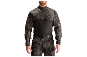 Image of 5.11 Tactical Geo7 Stryke TDU Rapid Long Sleeve - Mens, Night, Small, Regular, 72071G7-357-S-R