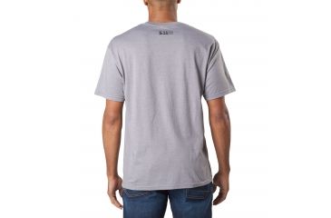 Image of 5.11 Tactical George Tactical Tee, Grey Heather, M 41191DZ-097-M