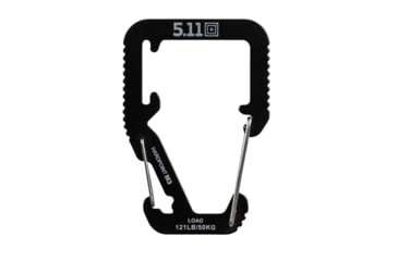 Image of 5.11 Tactical Hardpoint M3 Carabiner, Black, One Size, 56596-019-1 SZ