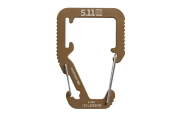 Image of 5.11 Tactical Hardpoint M3 Carabiner, Kangaroo, One Size, 56596-134-1 SZ