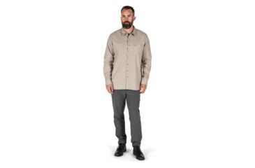 Image of 5.11 Tactical Hawthorn Long Sleeve Shirt - Mens, Khaki, 2XL, 72513-055-2XL