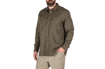 Image of 5.11 Tactical Hawthorn Long Sleeve Shirt - Mens, Ranger Green, Small, 72513-186-S