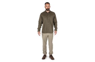 Image of 5.11 Tactical Hawthorn Long Sleeve Shirt - Mens, Ranger Green, Small, 72513-186-S