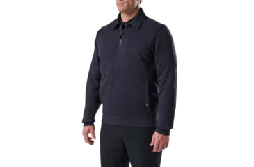 Image of 5.11 Tactical Job Shirt w/Canvas 2.0 - Mens, Fire Navy, Regular, Large, 72535-720-L-R
