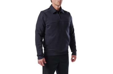 Image of 5.11 Tactical Job Shirt w/Canvas 2.0 - Mens, Fire Navy, Regular, Large, 72535-720-L-R