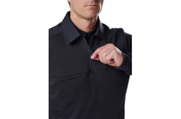 Image of 5.11 Tactical Job Shirt w/Canvas 2.0 - Mens, Fire Navy, Regular, Large, 72535-720-L-R