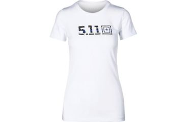Image of 5.11 Tactical Legacy Blue Flag Fill - Womens, White, Extra Large, 31014ABFF-010-XL