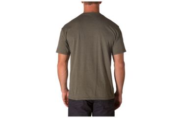 Image of 5.11 Tactical Legacy Tonal Short Sleeve Tee Shirt - Mens, Military Green Heather, 2XL, 41191ABB-223-2XL