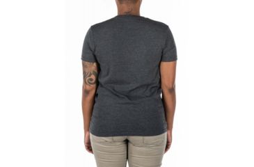 Image of 5.11 Tactical Legacy Topo Fill Short Sleeve Tee Shirt - Men's, Charcoal Heather, Small, 41191AAY-035-S