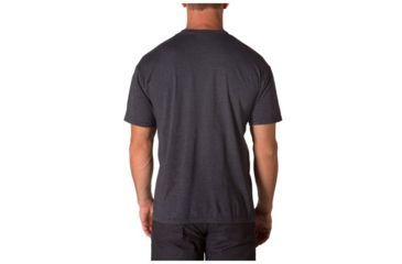 Image of 5.11 Tactical Legacy Topo Fill Short Sleeve Tee Shirt - Mens, Charcoal Heather, 2XL, 41191AAY-035-2XL
