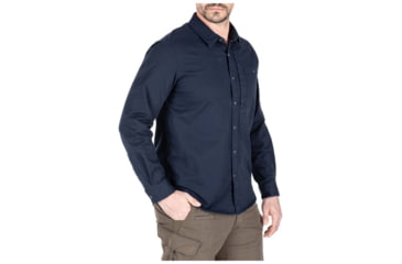 Image of 5.11 Tactical Legend Long Sleeve Shirt - Men's, Peacoat, Medium, 72522-787-M