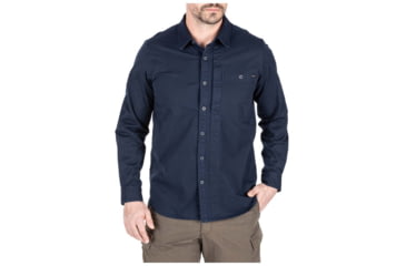 Image of 5.11 Tactical Legend Long Sleeve Shirt - Men's, Peacoat, Medium, 72522-787-M