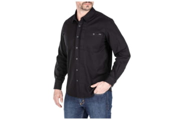 Image of 5.11 Tactical Legend Long Sleeve Shirt - Men's, Black, 2XL, 72522-019-2XL