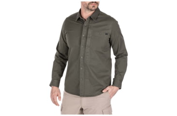 Image of 5.11 Tactical Legend Long Sleeve Shirt - Men's, Ranger Green, Extra Small, 72522-186-XS