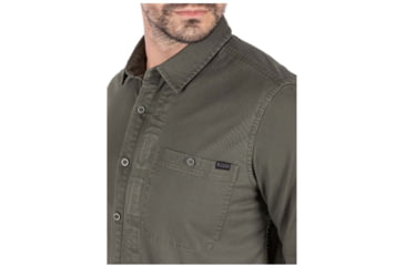 Image of 5.11 Tactical Legend Long Sleeve Shirt - Men's, Ranger Green, Extra Small, 72522-186-XS