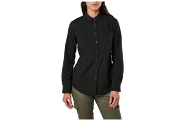 Image of 5.11 Tactical Liberty Flex Long Sleeve Shirt - Womens, Black, Extra Large, 62053-019-XL