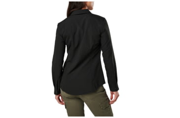 Image of 5.11 Tactical Liberty Flex Long Sleeve Shirt - Womens, Black, Extra Large, 62053-019-XL