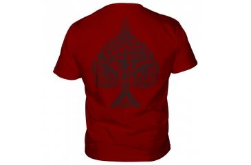 Image of 5.11 Tactical Logo T Shirt Sleeve Ace Of Blades, Cardinal, XL 41006CF-470-XL