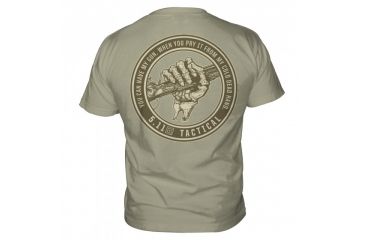 Image of 5.11 Tactical Logo T Shirt Sleeve Cold Hands, Tan, L 41006BX-170-L