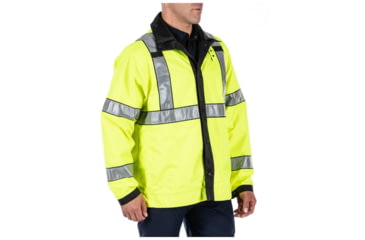Image of 5.11 Tactical Long Rev Hi-Vis Rain Coat