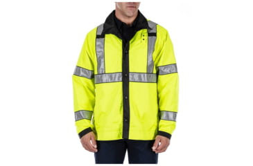 Image of 5.11 Tactical Long Rev Hi-Vis Rain Coat