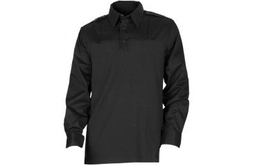 Image of 5.11 Tactical Long Sleeve PDU Rapid Shirt - Men's, Black, XLR, 72197-019-XL-R