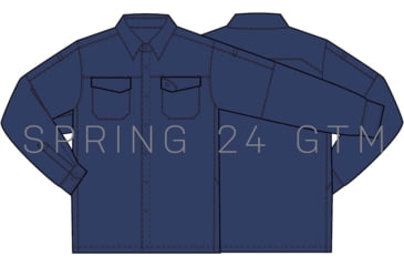 Image of 5.11 Tactical Marksman Long Sleeve Shirt - Men's, Blue Mussel, Extra Large, 72521-1074-XL