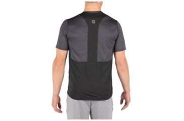 Image of 5.11 Tactical Max Effort Short Sleeve Top - Mens, Black, Extra Large 82113-019-XL