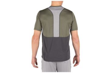 Image of 5.11 Tactical Max Effort Short Sleeve Top - Mens, Ranger Green, Medium 82113-186-M