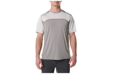 Image of 5.11 Tactical Max Effort Short Sleeve Top - Mens, Lunar, S, 82113-082-S