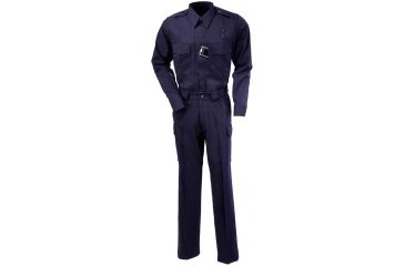 Image of 5.11 Tactical Mens A Class Shirt, Long Sleeve, Poly-Rayon - Dark Navy - 3XL-L 42153-724-3XL-L