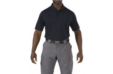 Image of 5.11 Tactical Corporate Pinnacle Polo - Men's, Dark Navy, XS, 71057-724-XS