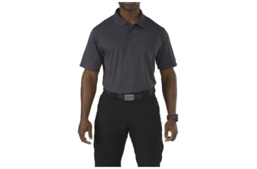 Image of 5.11 Tactical Corporate Pinnacle Polo - Men's, Charcoal, M, 71057-018-M