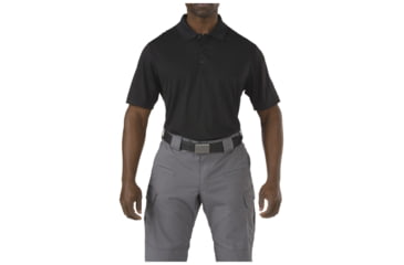 Image of 5.11 Tactical Corporate Pinnacle Polo - Men's, Black, XL, 71057-019-XL