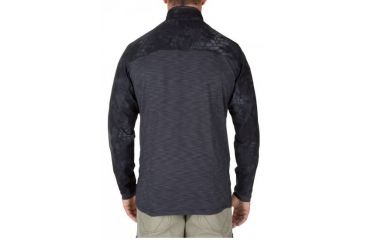 Image of 5.11 Tactical Mens Rapid Half Zip Pullover, Charcoal, S 72444-018-S