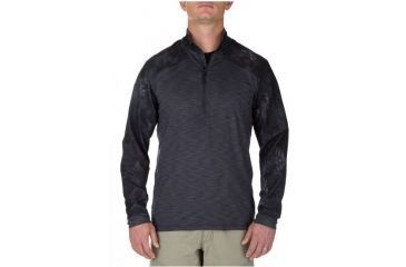 Image of 5.11 Tactical Mens Rapid Half Zip Pullover, Charcoal, S 72444-018-S