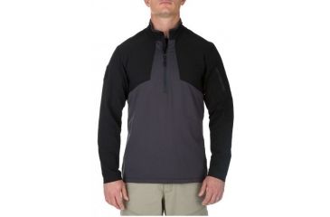 Image of 5.11 Tactical Mens Thunderbolt Half Zip Pullover, Charcoal, XL 72443-018-XL