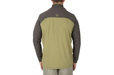 Image of 5.11 Tactical Mens Thunderbolt Half Zip Pullover, Underbrush, XL 72443-836-XL