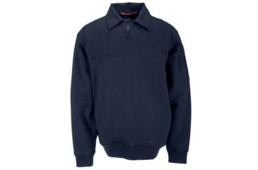 Image of 5.11 Tactical Utility Job Shirt - Men's, Small, Regular, Fire Navy, 72441-720-S