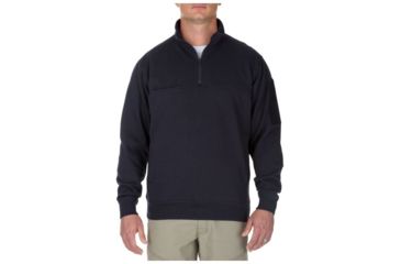 Image of 5.11 Tactical Utility Job Shirt - Men's, Small, Regular, Fire Navy, 72441-720-S