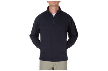 Image of 5.11 Tactical Utility Job Shirt - Men's, Small, Regular, Fire Navy, 72441-720-S