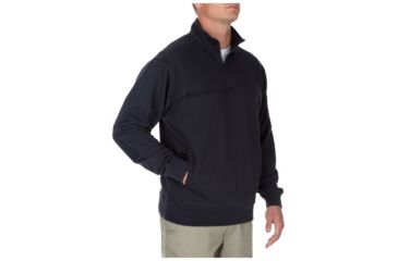 Image of 5.11 Tactical Utility Job Shirt - Men's, Small, Regular, Fire Navy, 72441-720-S