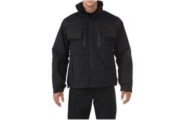 Image of 5.11 Tactical Valiant Duty Jacket - Mens, Black, LT, 48153TABR-019-L-T