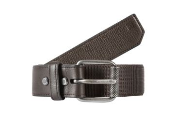 Image of 5.11 Tactical Mission Ready 1.5in Belt C - Mens, Dark Brown, 34, 56512-112-34