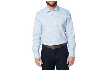Image of 5.11 Tactical Mission Ready Dress Shirt, Blue Water - 72490-742-18-35S